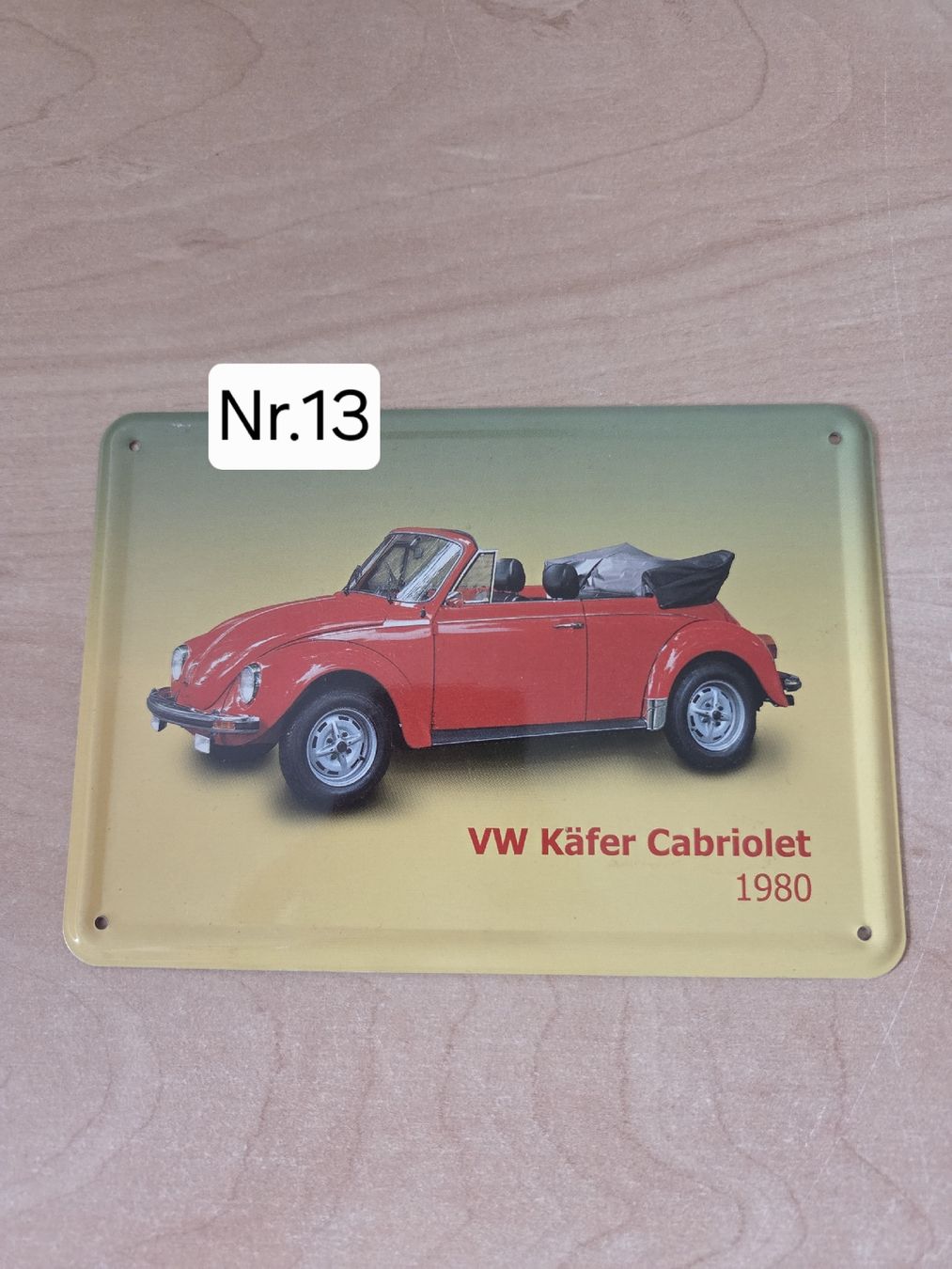 Insegne: Diverse Auto Blechschilder 14,5 x 20,5cm – Usato da Winterthur venduto da katzen07 4