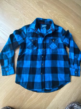 NEU - warmes Flanell Hemd Gr. 128