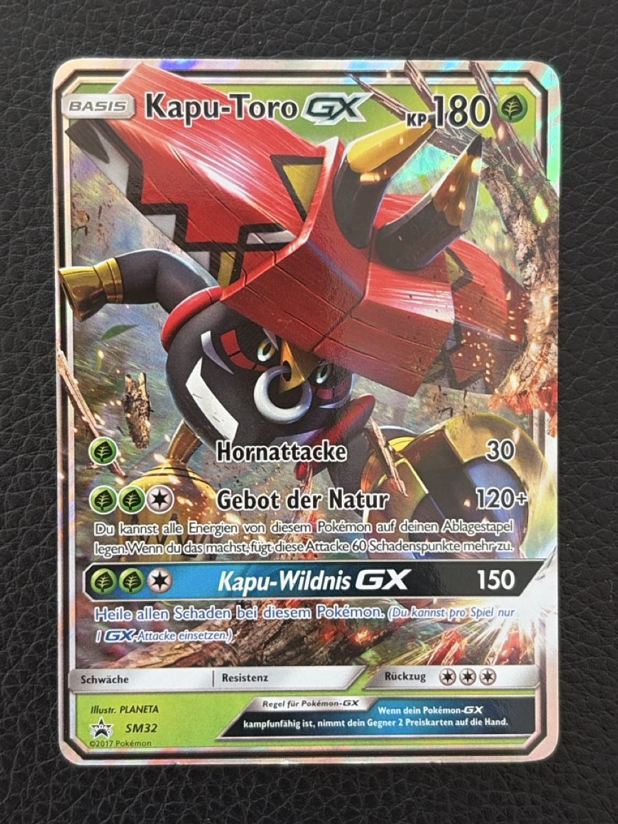Pokémon Sammelbilder & Trading cards: Kapu-Toro GX SM32  – Gebraucht aus Hettlingen von SanCor7206