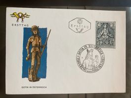Österreich 1967 illustrierter Ersttagsbrief Gotik