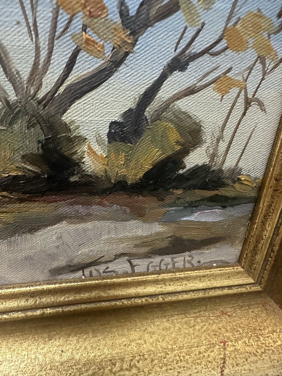 Tableaux: Joseph Egger Gemälde See Landschaft – D'occasion à Ebikon par Gaenggeliwaar 4