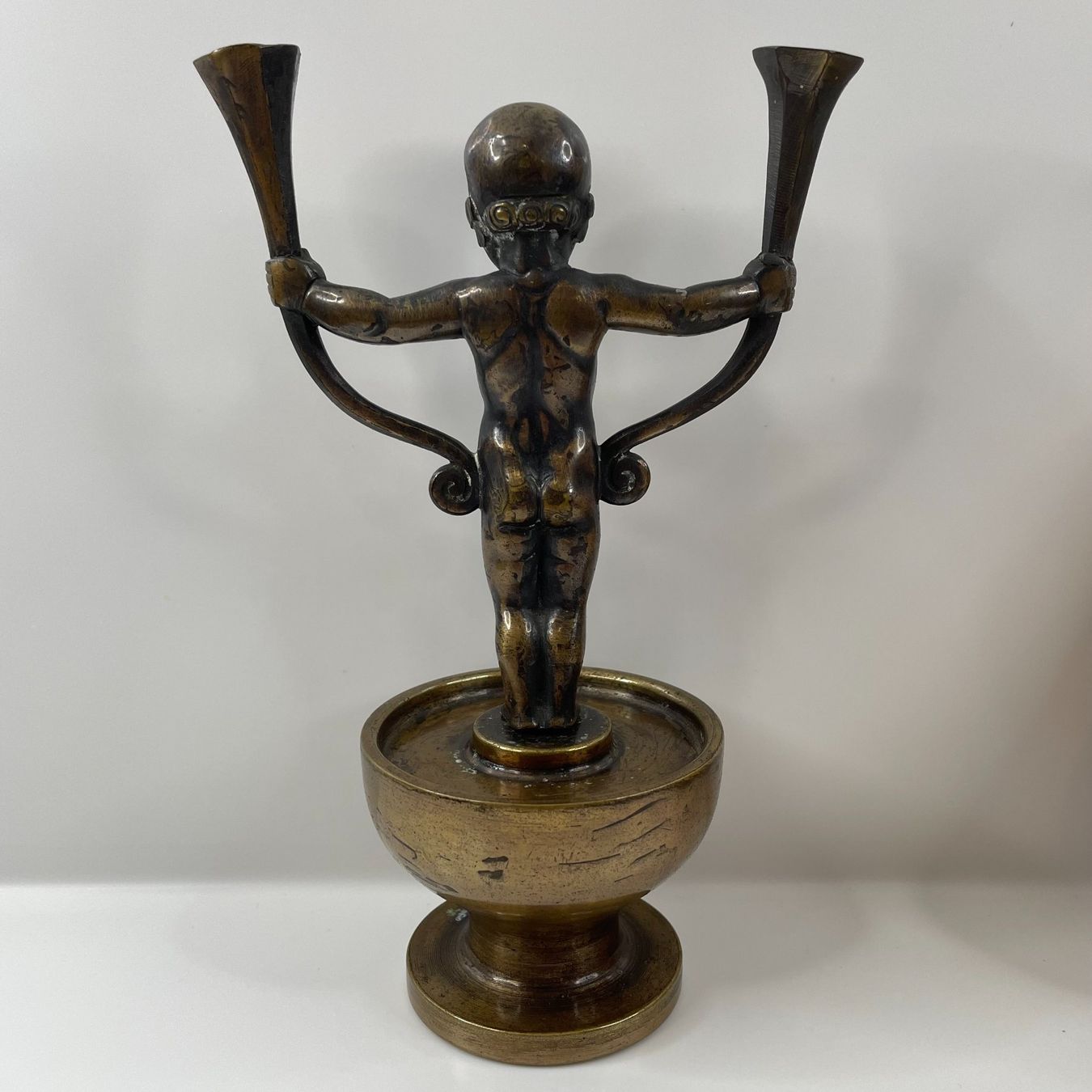 Sculture & Statue: Antiker Putto - Bronze - Neoklassizismus – Usato da Zürich venduto da TTLM 2