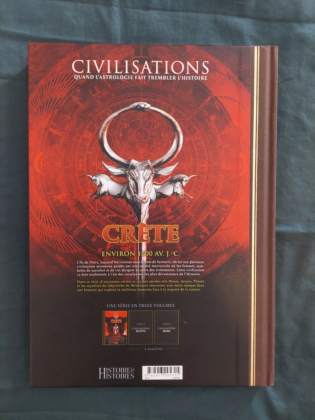 Comics: Civilisations T.1 "Crète" EO 2024 Neuf – Neu (gemäss Beschreibung) aus Genève von Blu_BD 1