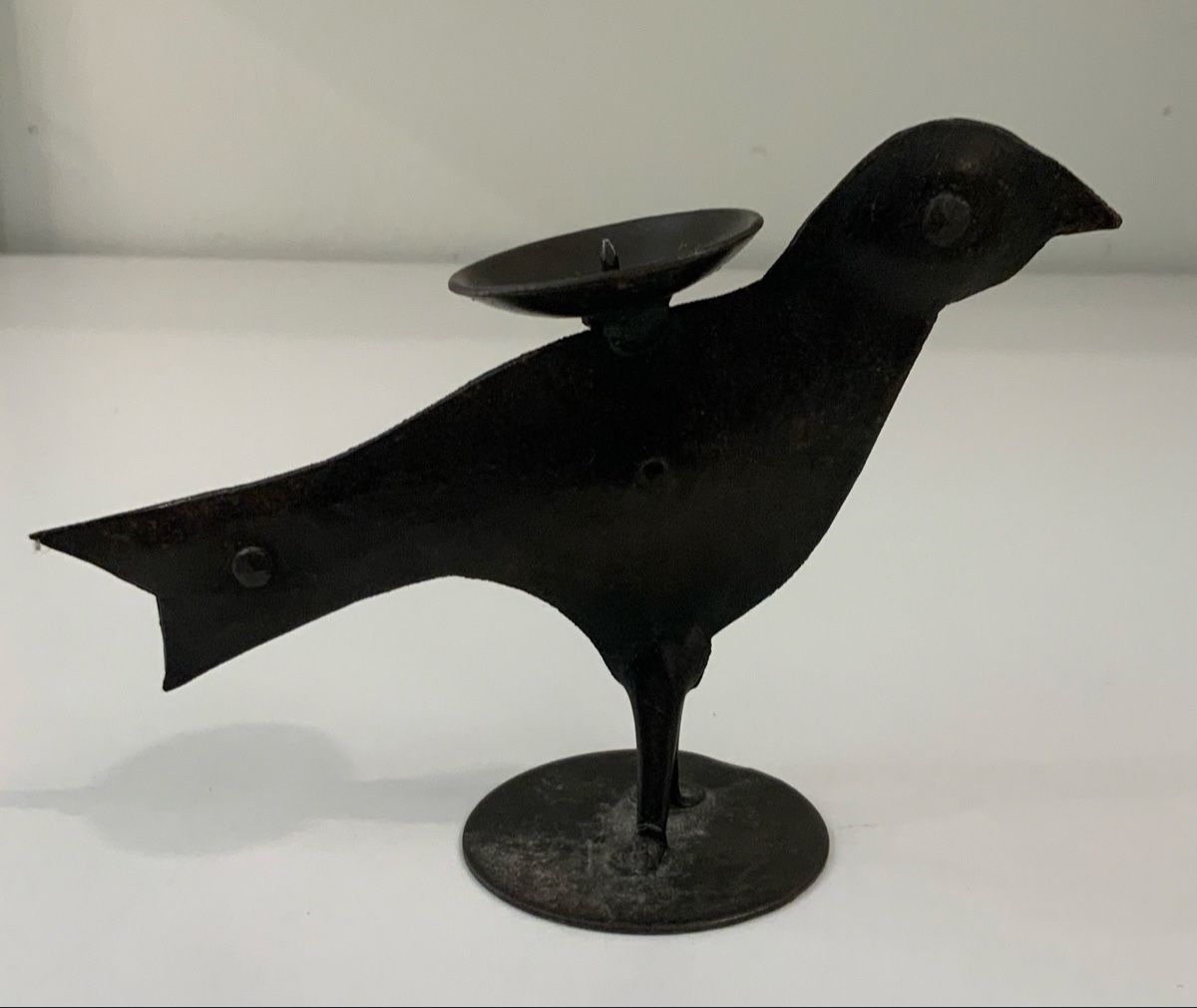 Portacandele: Oiseau bougeoirs en fer forgé – Usato da rolle venduto da Tontonjulot 2