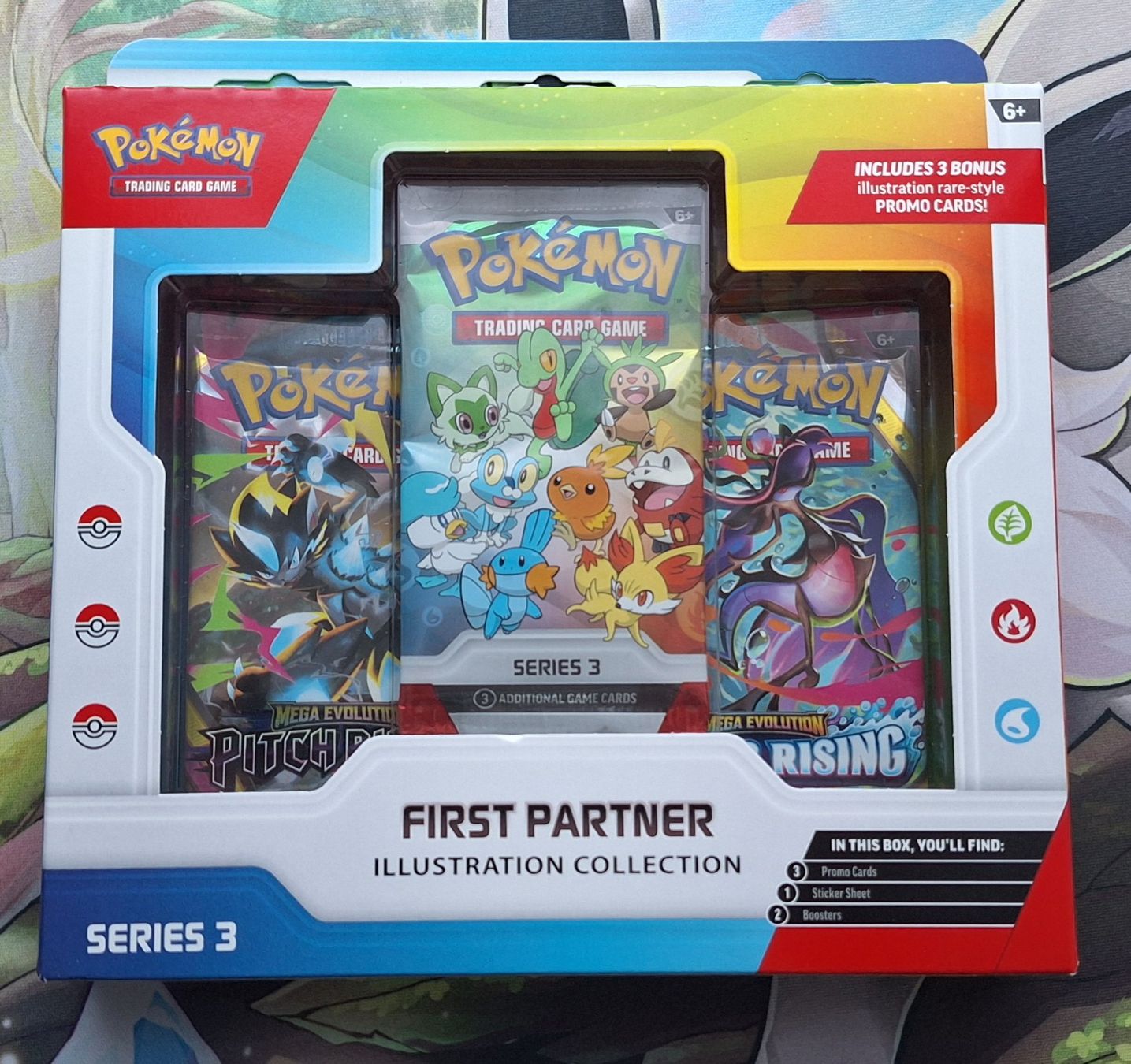 Pokémon Carte collezionabili: First Partner Illustration Collection Series 3 EN – Nuovo e nell'imballaggio originale da Naters venduto da poketrade11