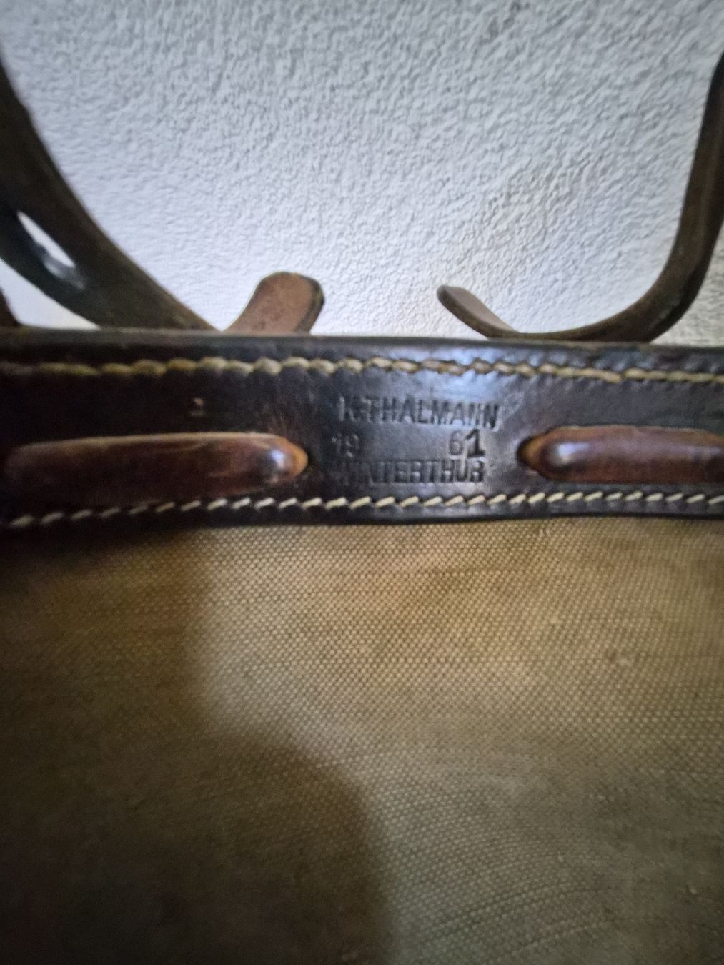 Armée suisse Sacs: Sacoche militaire 1961 ensemble complet état d'usage – D'occasion à La Joux FR par car_ck96 5
