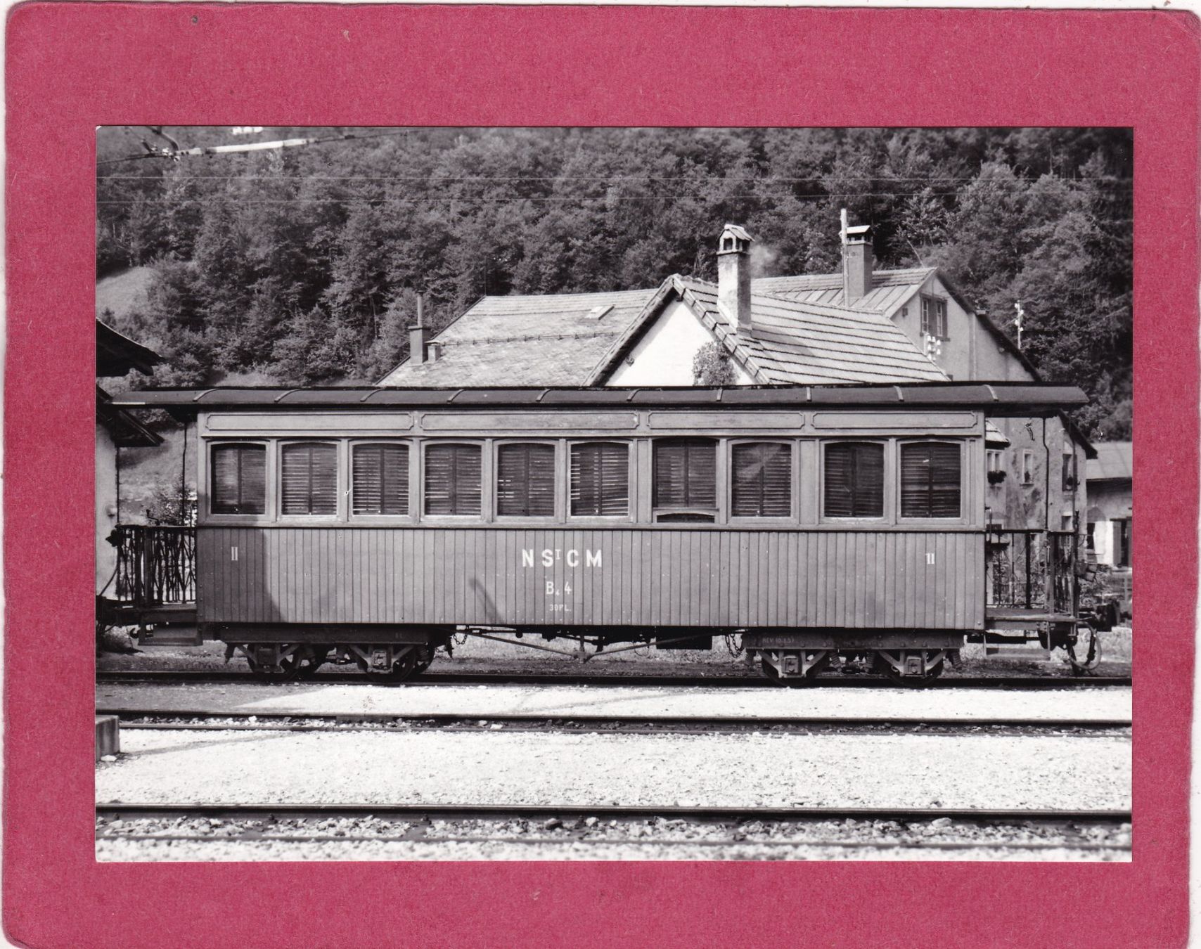Cartoline postali: Bahn B4 4 à St. Cergue  Repro – Usato da Herisau venduto da Lisegrat2008