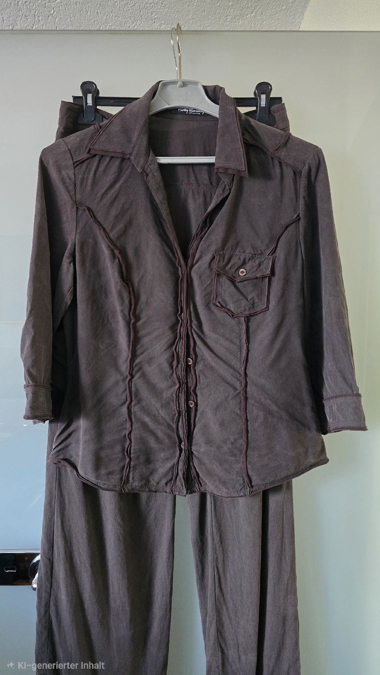 Betty Barclay Camicette: Seidenhose & Seidenbluse – Nuovo (secondo la descrizione) da Widnau venduto da Schurlibua