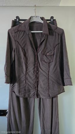 Seidenhose & Seidenbluse