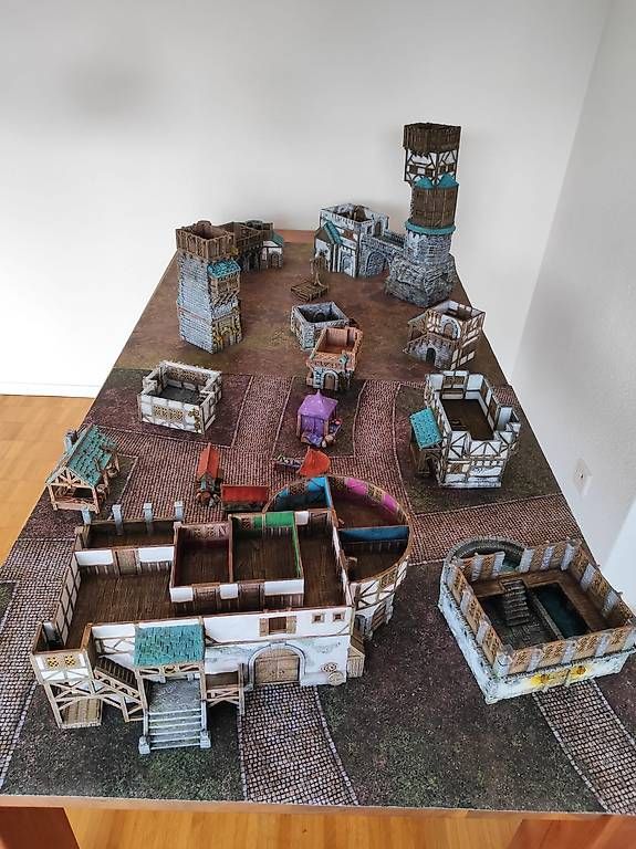 Kit di modellismo & Modellini statici: Warhammer, Tabletop, DnD Gelände/ Terrain – Usato da Niederönz venduto da AbrahamB 1