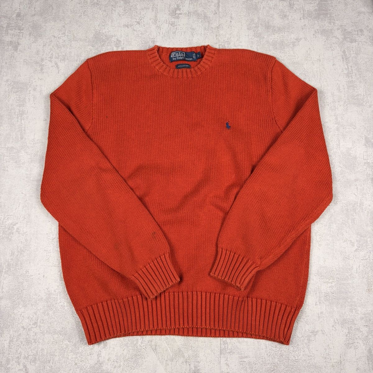 Polo Ralph Lauren Pullover & Sweatshirts: Pull en maille Polo Ralph Lauren Orange - Taille L – Neu (gemäss Beschreibung) aus Neuchâtel von aliceguins