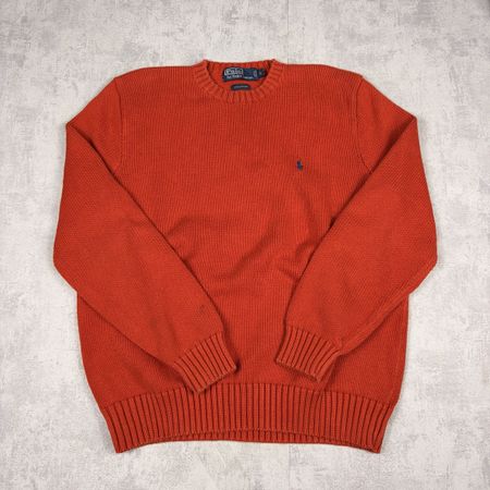 Pull en maille Polo Ralph Lauren Orange - Taille L