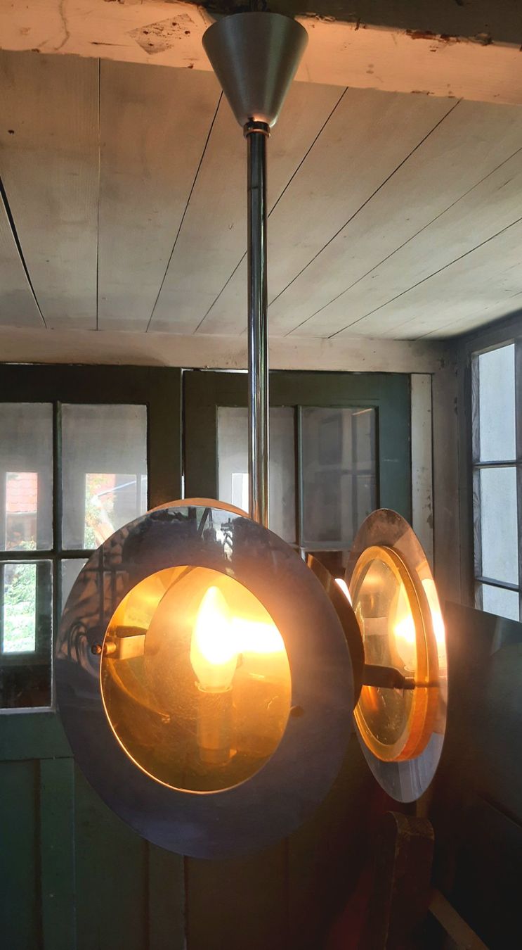 Lampen: Midcentury Spaceage Art Deco Lampe – Gebraucht aus Arbon von torso444 5