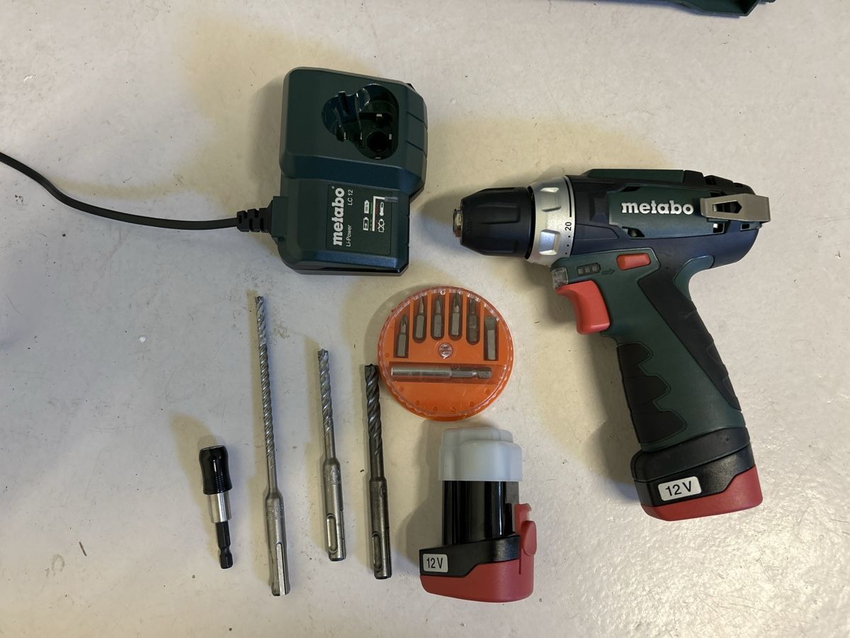 Metabo Trapani: Metabo PowerMaxx BS Basic on12 Akku-Bohrschrauber Top Zustan – Nuovo e nell'imballaggio originale da Sattel venduto da usch6417