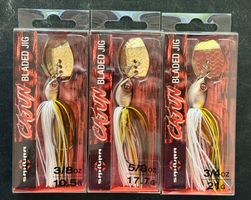 Sakura CAJUN Chatterbait 3er Mix-Set 10 - 10.5gr - 21gr