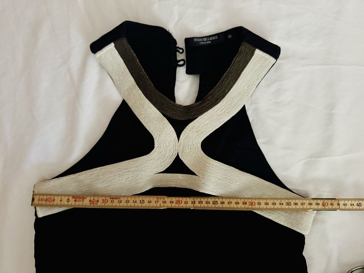 Vestiti: Schwarzes Sommerkleid Gr. 38 – Usato da Cham venduto da matap1 5