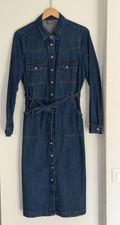 Yessica Jeanskleid, Hemdblusenkleid, Gr. 38-40