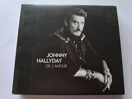 CD + DVD Johnny Hallyday - De l'amour