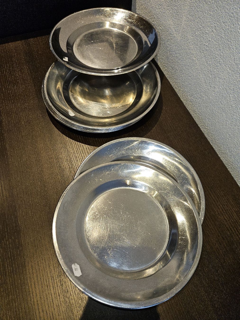 Piatti di portata: Chromstahl Platten Servierplatten – Usato da Morschach venduto da Hanswi 2