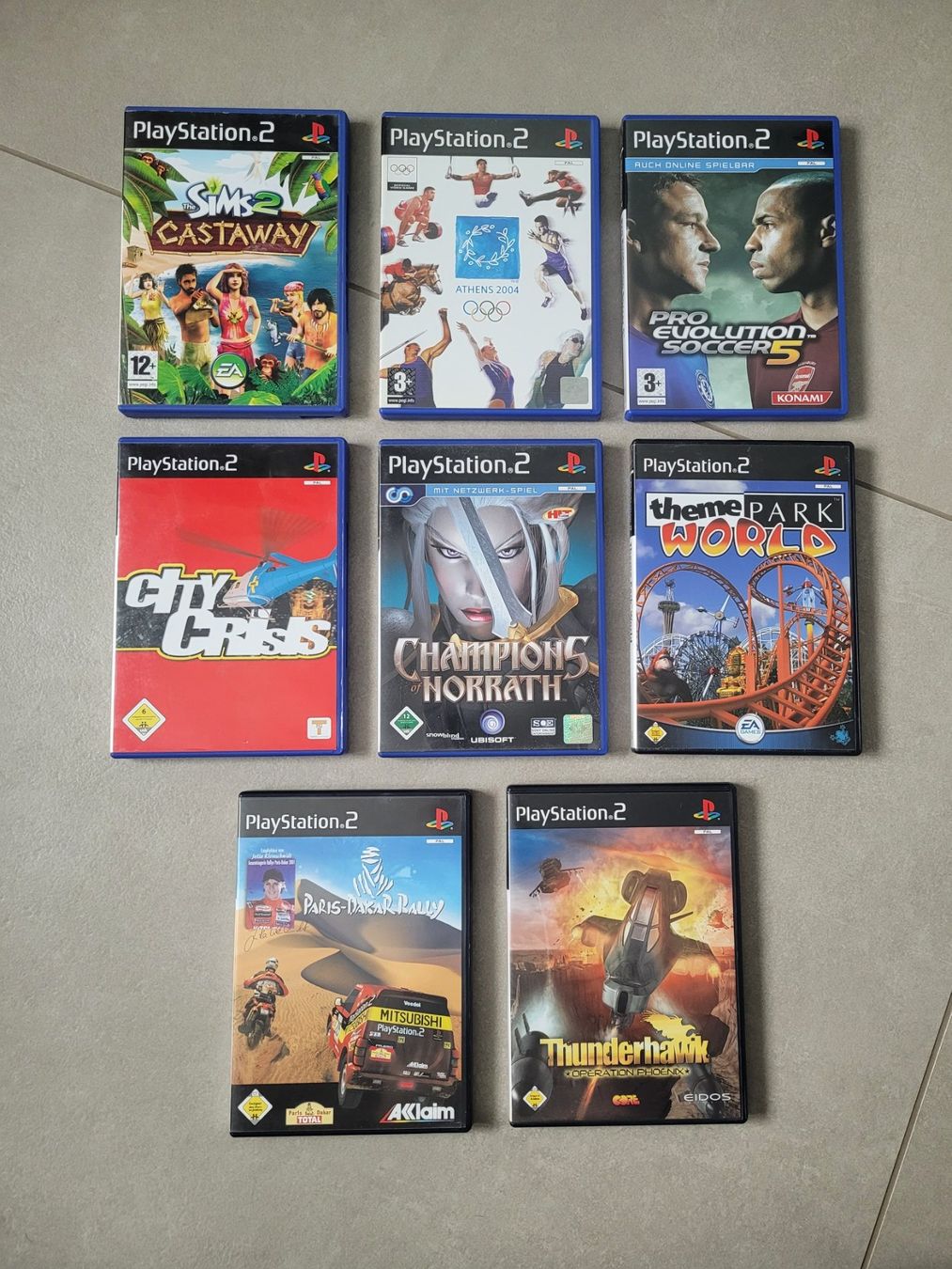 Giochi: 8x PS 2 Games / Playstation 2 (PAL) – Usato da Uezwil venduto da -Retrogames-