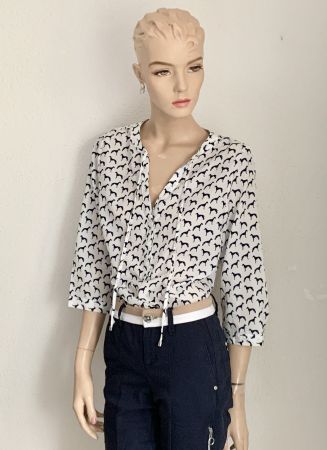 Ensemble Bluse von Laura Kent / Jeanshose von Street One