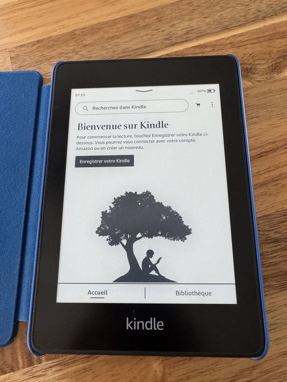 Housse Kindle Oasis 9e (2017) & 10e Gen (2019) 7 Pouces - Cuir PU Premium Réveil/Veille Auto Magnétique - Protection Élégante