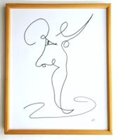 Zeichnung: Gesicht-Figur