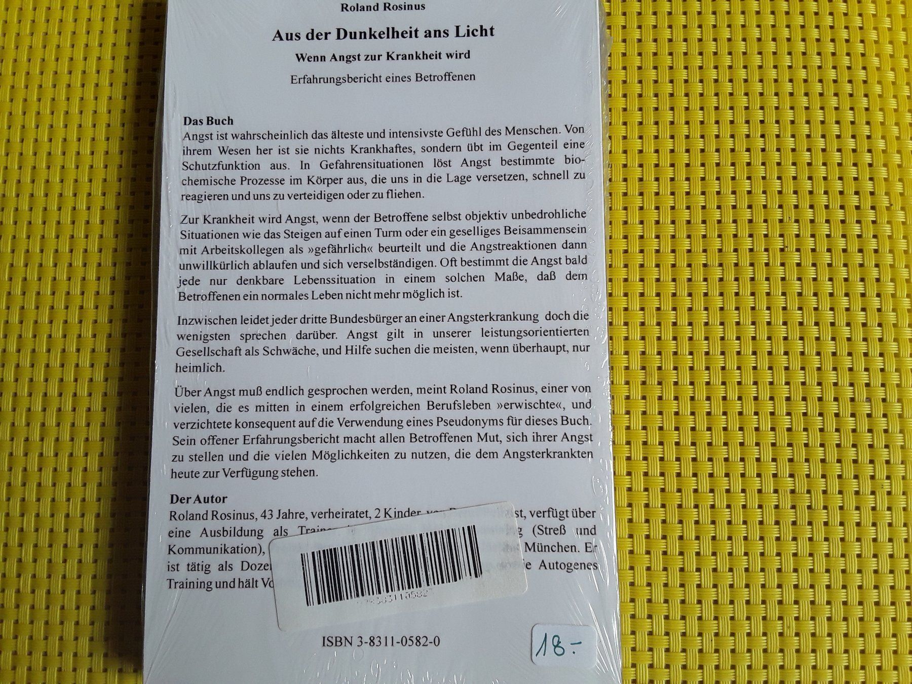 Bücher: Aus der Dunkelheit ans Licht – Neu und originalverpackt aus Rebstein von Buchsi03 1