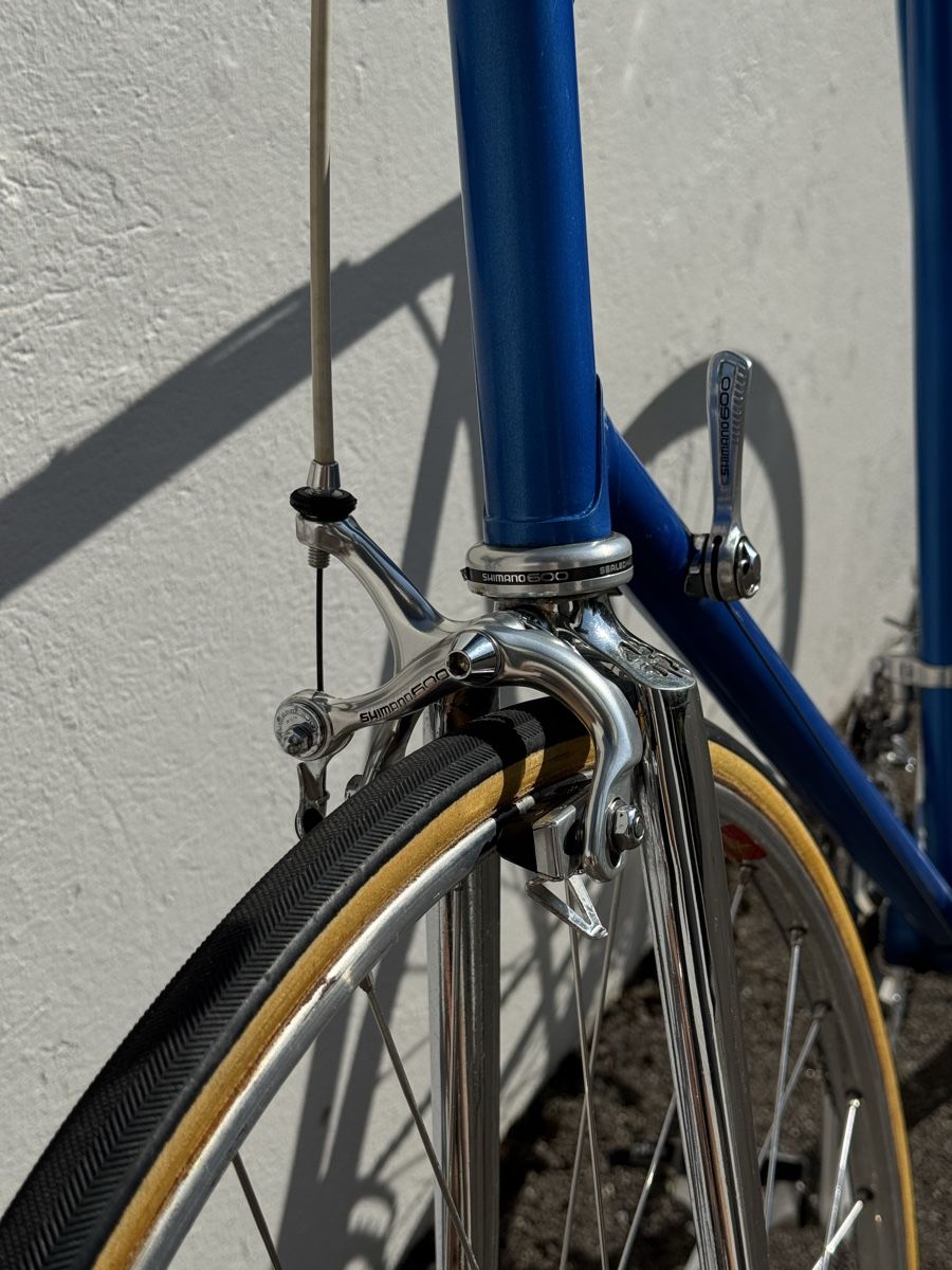 Velos: Klassisches Rennrad - Kobaltblau/ Chrom – Gebraucht aus Berg SG von cil_p8z9 5