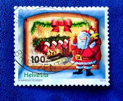 Nr.1527 Sondermarken Weihnachtsmann GESTEMPELT 2014   