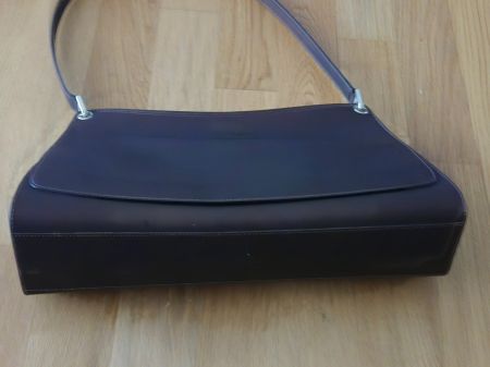 Original BALLY Vintage Leder-Schultertasche (April 1998)