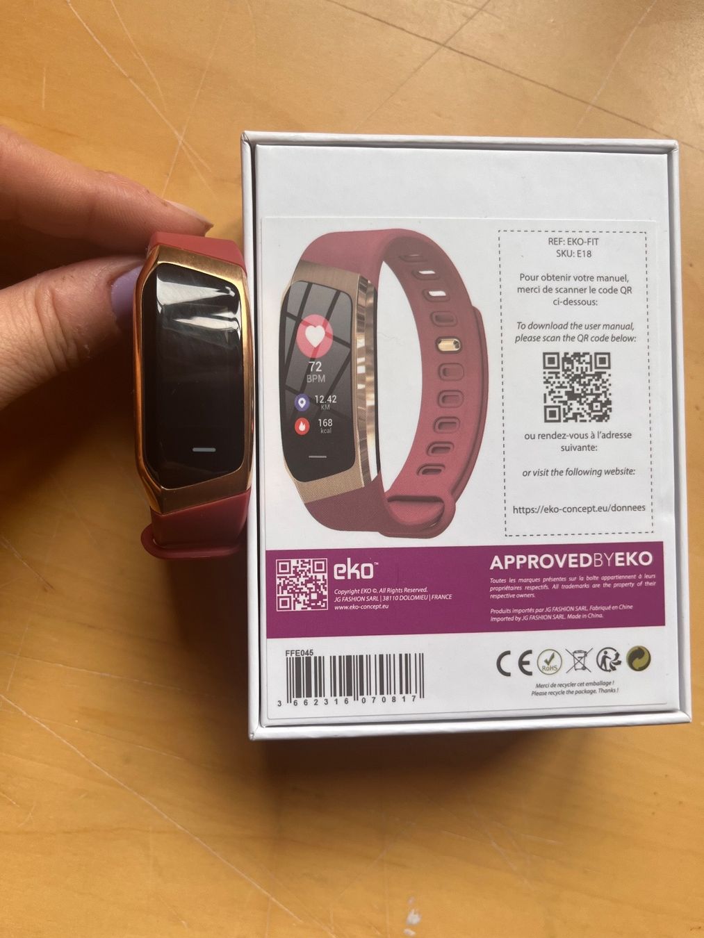 Orologi: Eko Fit Uhr – Usato da Hochdorf venduto da Forestgreen