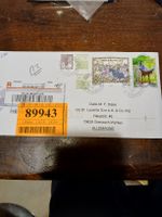 Lettre France avec timbres variés - Collectionneur!