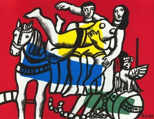 Arts picturaux & lithographies: Fernand Léger - Der Kreis - Originallithographie – Neuf (Voir description) à Ponte Tresa par 11GalleriaAlterEgo11 4
