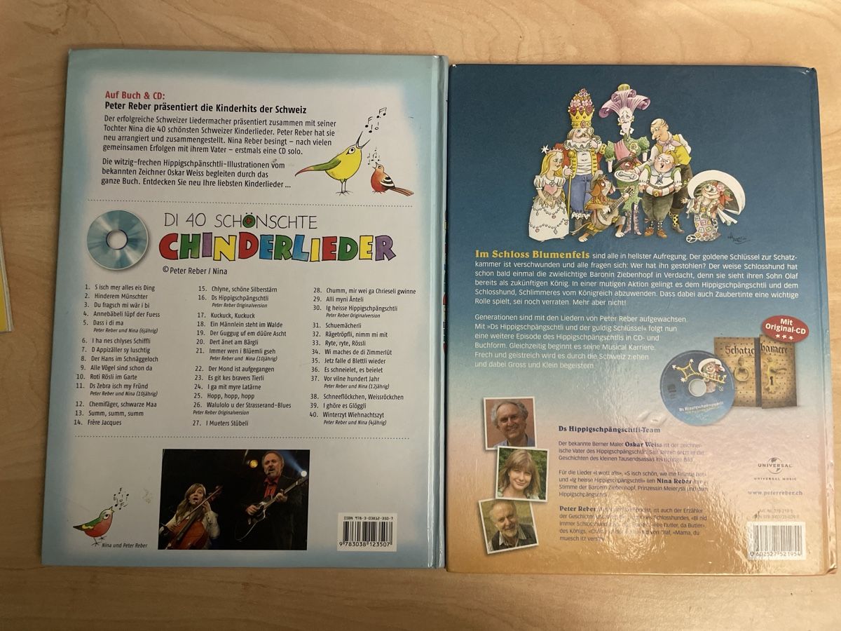 Libri: 2 Kinder Bücher Peter Reber  – Usato da Obergerlafingen venduto da cabo4 1