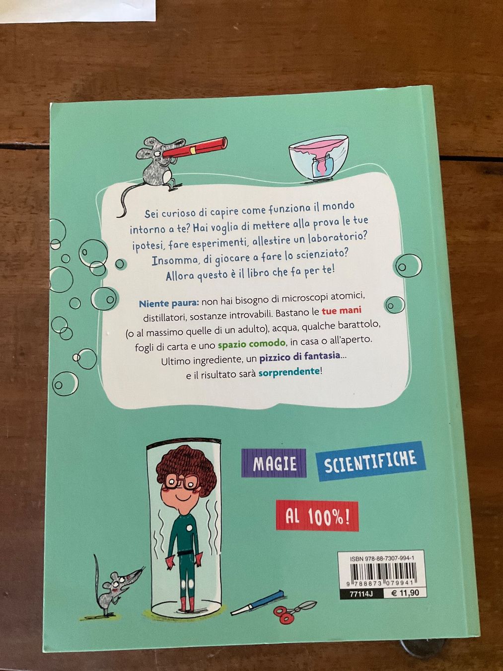 Livres: "Magie della Scienza" EXPERIMENTS italian – D'occasion à Avenches par Lactobacille 2