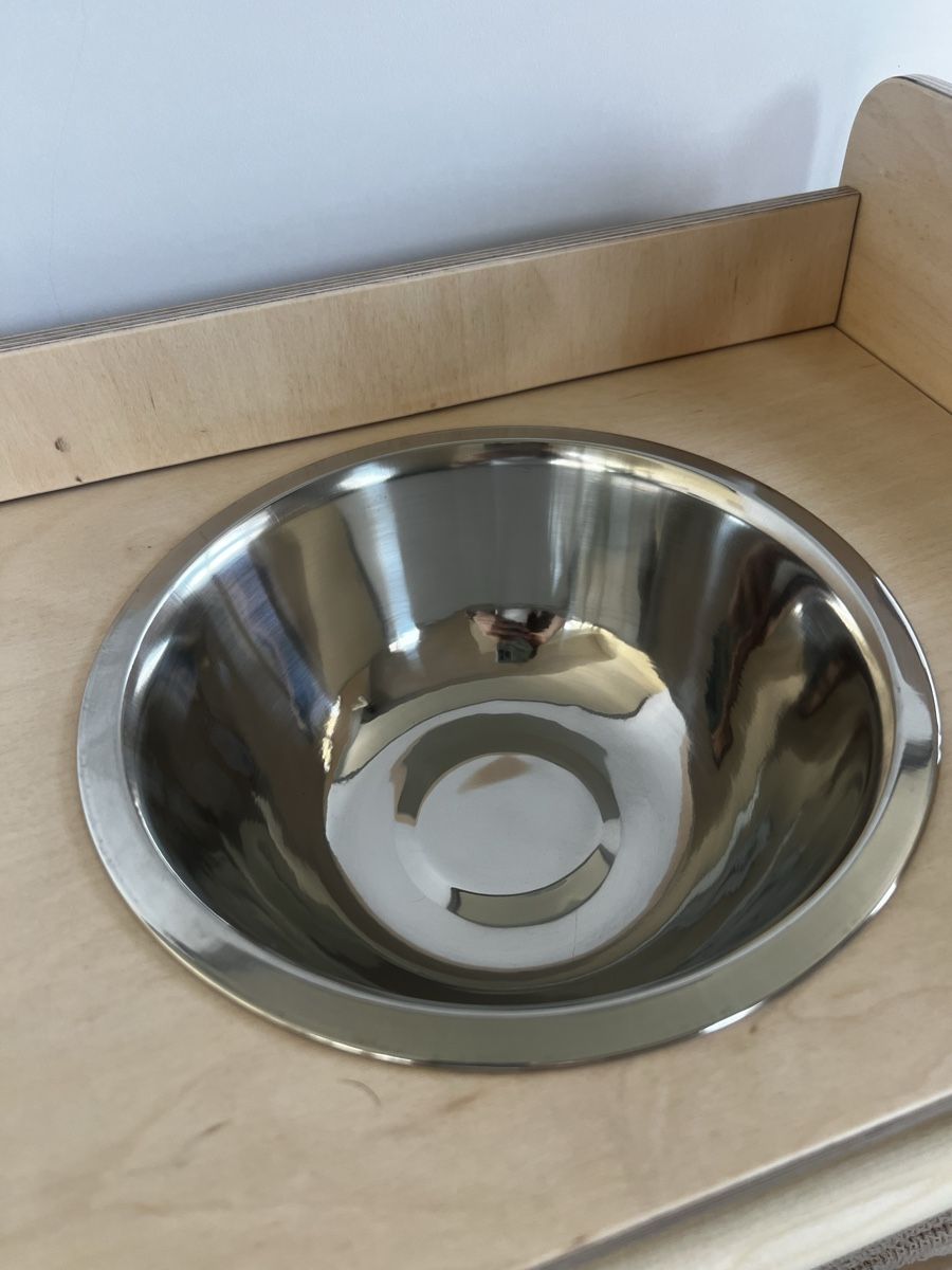 Tavoli: Kinderwaschtisch mit zwei Edelstahlbecken – Nuovo e nell'imballaggio originale da Flumenthal venduto da ele_7bgt 4