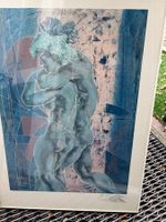 Original Grafik, signiert, gerahmt Kunst für Kenner von Erni