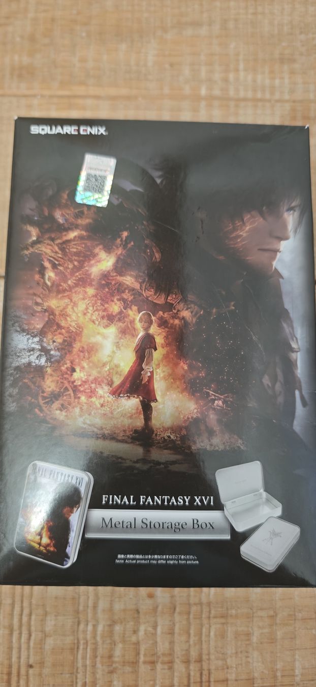 Libri: Final Fantasy 16 XVI - Metall Storage Box – Nuovo (secondo la descrizione) da Romanshorn venduto da Gaming-Anime_StoreCH