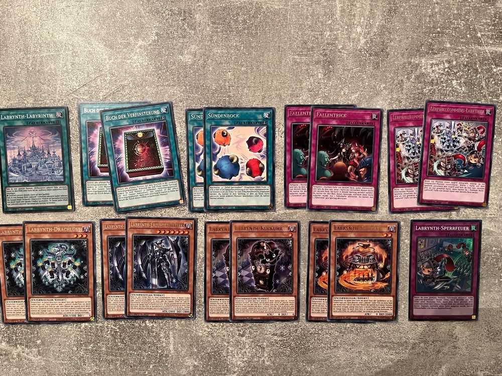 Labrynth Set (Yu-Gi-Oh!) (Neu (gemäss Beschreibung)) in Gränichen für ...