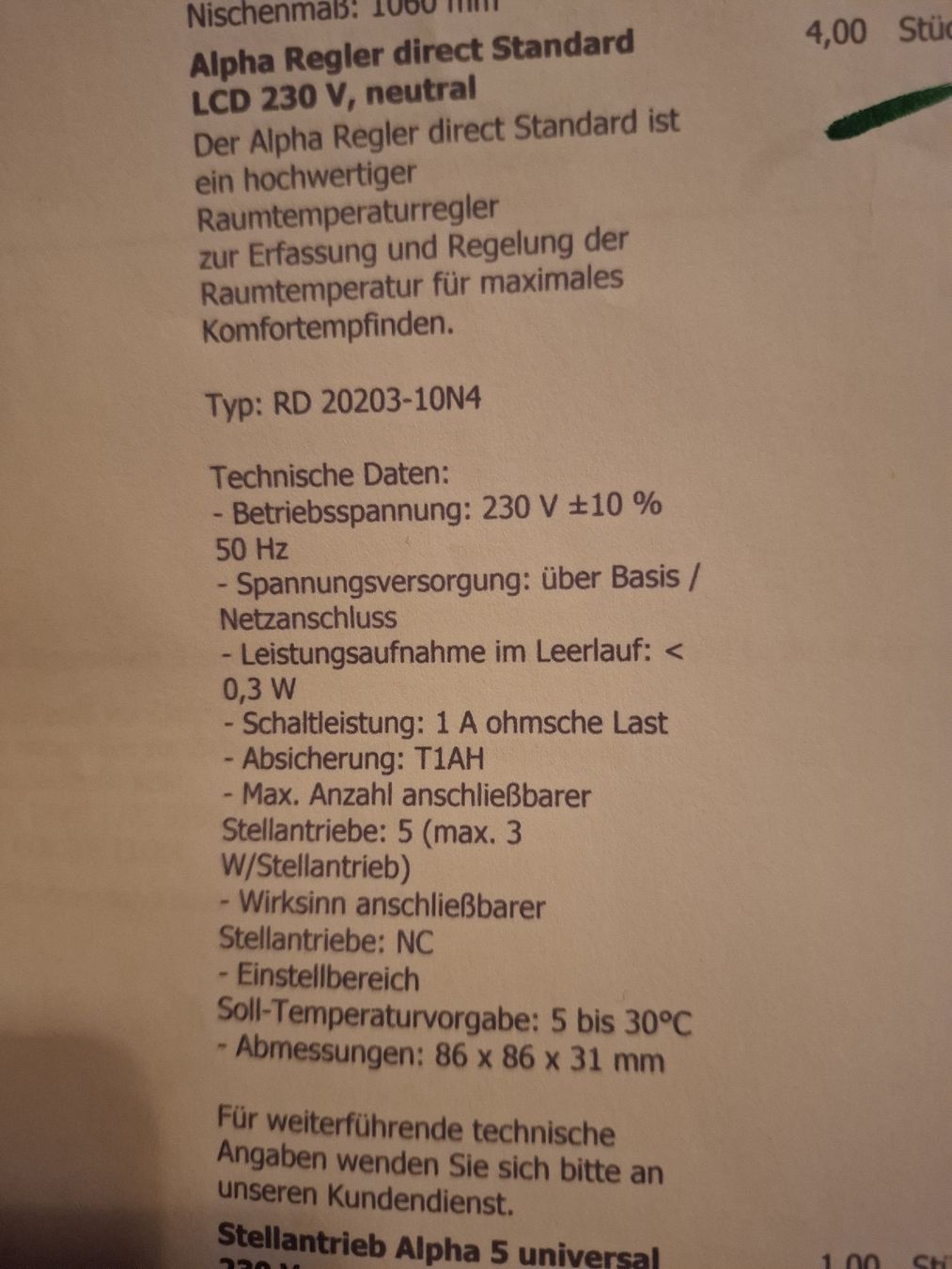 Heizgeräte: Raumtemperaturregler 4 Stück – Gebraucht aus Ettenhausen TG von Gismolio 3