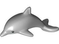 Lego City Delfin hellgrau (dolphin light bluish grey) Neu