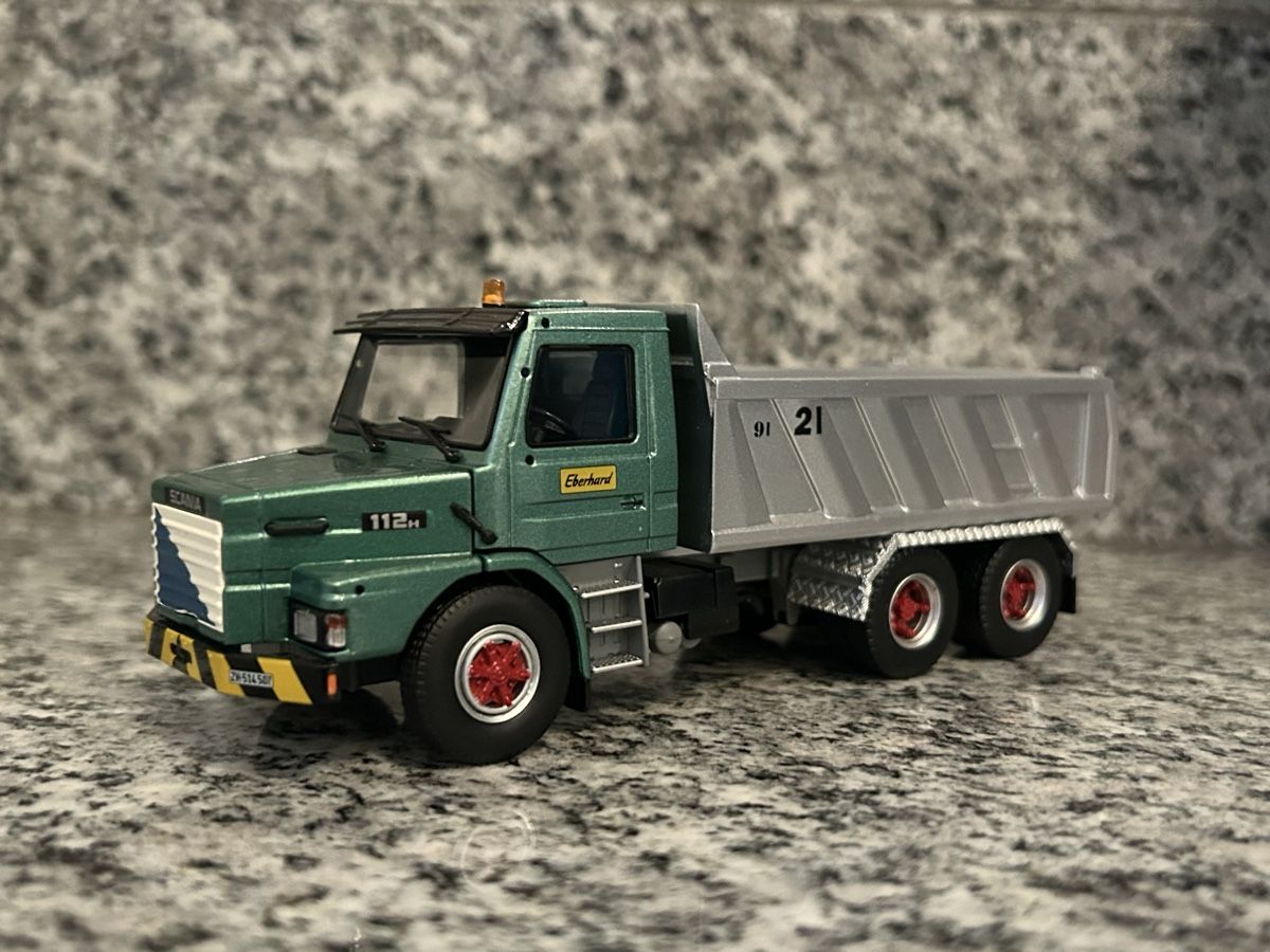 Scania Kit di modellismo & Modellini statici: Scania 112 Eberhard , 1:50 – Usato da Horw venduto da Tigercat635