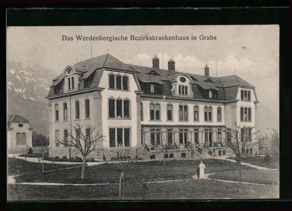 Ansichtskarten: Grabs, Waldenbergisches Bezirkskrankenha – Gebraucht aus Berlin von bartko-reher