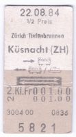 Billette Zürich Tiefenbrunnen – Küsnacht (ZH)