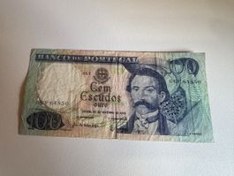 100 escudos Portugal 1965