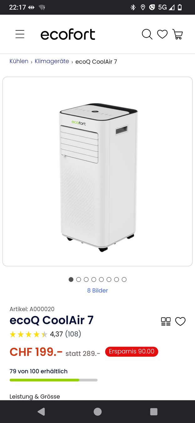 Condizionatori: Klimaanlage – Usato da Rifferswil venduto da joschafischer 3