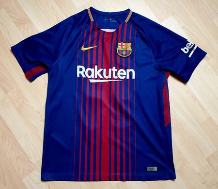 BARCELONA TRIKOT DEMBELE GRÖSSE L MAILLOT MAGLIA JERSEY