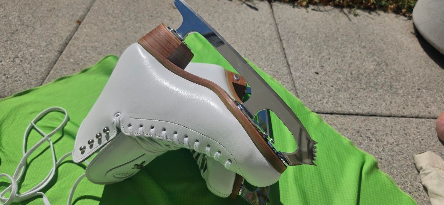Patins à glace: TOP SCHNÄPPCHEN: Profi Eiskunstlaufschuhe RIEDELL "Motion" + – Neuf (Voir description) à Buchen im Prättigau par Fhubi 1