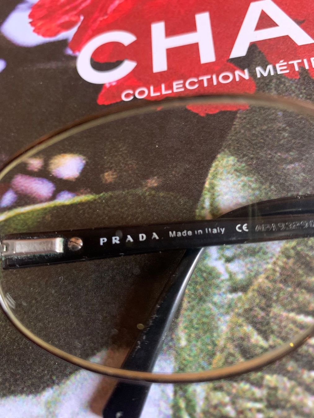 Prada Occhiali & Lenti: PRADA classic glasses  Colours: silver and black  PRADA – Usato da Interlaken venduto da Bona55 9